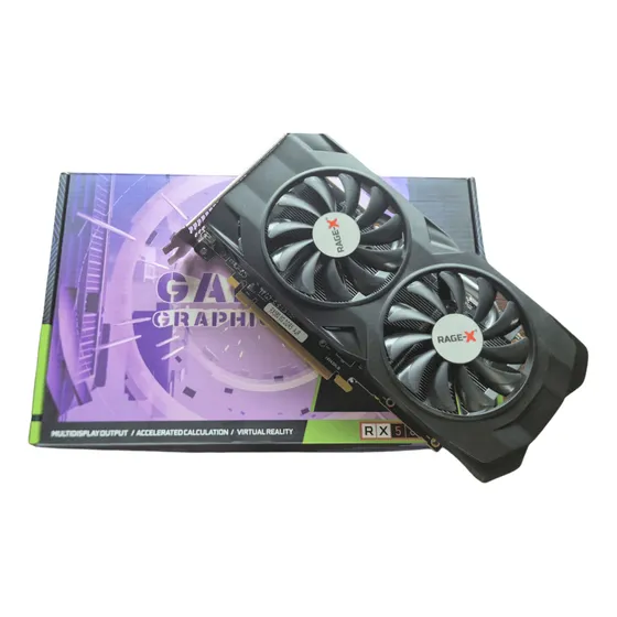 Placa De Video Amd Rx580 Ddr5 8gb 256bits Rage-x R580-8gb-hd