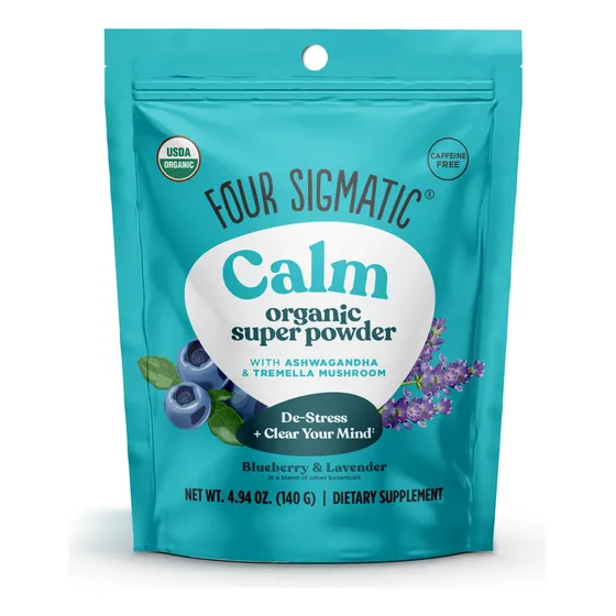 Superalimento En Polvo Four Sigmatic Calm Con Citrato De Mag