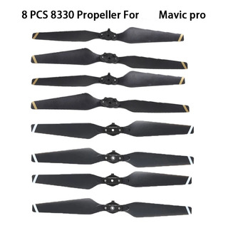 8 Pcs Cw Ccw 8330 Lâminas De Hélice Drone Para Dji Mavic Pro 8 Pcs Cw Ccw 8330 Lâminas De Hélice Drone Para Dji Mavic Pro