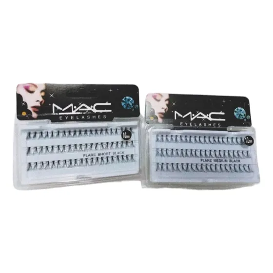 2 Blíster Pestaña Punto Mac Extensiones Maquillaje