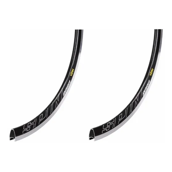 Aro Bicicleta Speed Vzan Spin 32 Furos Preto Aluminio Par Nf
