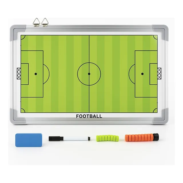 Prancheta Tatica Futebol Tecnico Futsal Portatil Magnetica