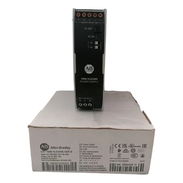 1606-xle240e Allen Bradley  Power Supply Output 24vcd/10a