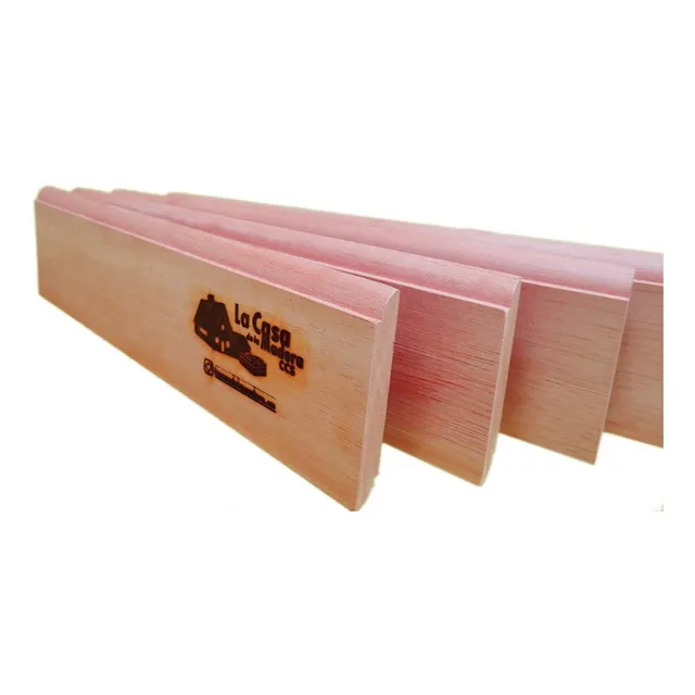 Rodapie De Cedro De 8cm Longitud 3.00 M