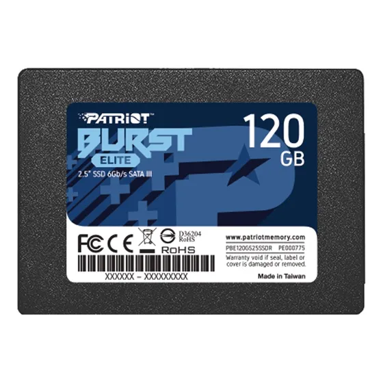 Disco Duro Solido Ssd Patriot Pbes120gb 2.5  Sata Iii