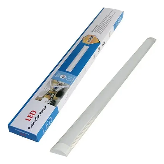 Lámpara Led Hermética 16w Plana  6500k 60cm Antipolvo