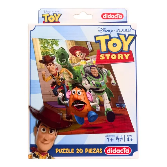 Rompecabezas Toy Story Didacta Disney Pixar 20pcs Para Niños