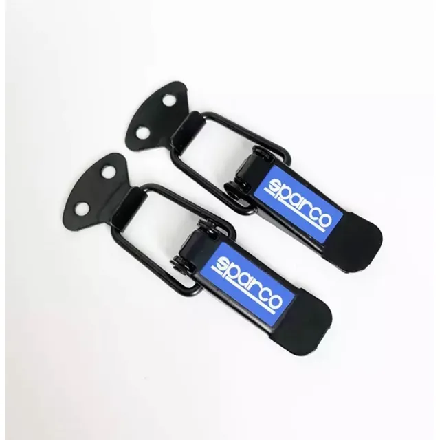 X2 Broche Sujetador Metálico De Parachoques Tuning Universal