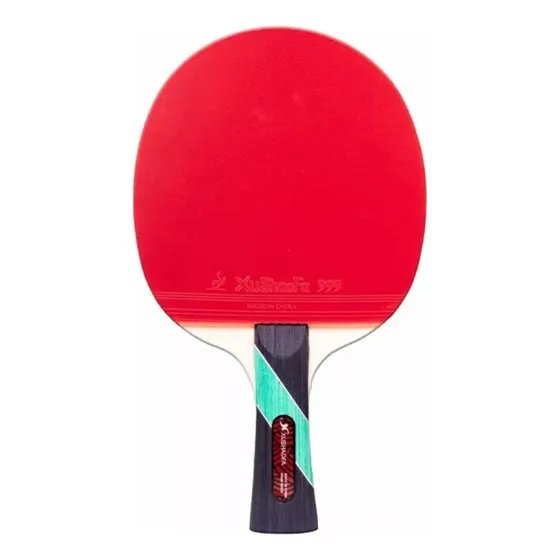 Paleta Ping Pong Tenis De Mesa Xushaofa Pro Con Estuche 6008 Color Rojo 6008 Tipo de mango Clásico