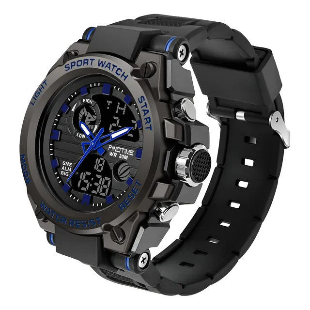 Reloj Tactico Sanda Deportivo Resistent Agua Militar Digital