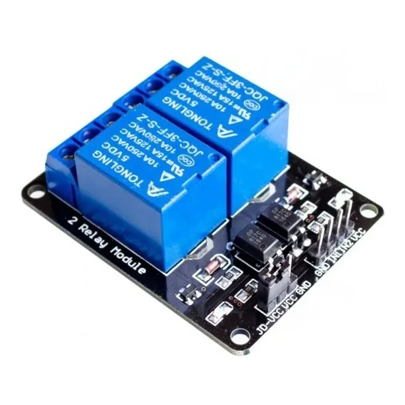 Modulo Rele Relay Dos 2 Canales Arduino Rasbperry 5v