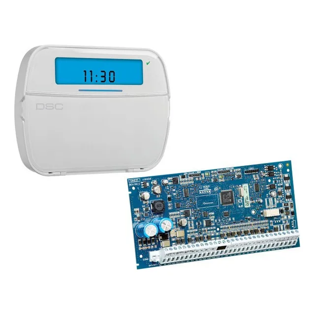 Kit Dsc Neo Con Panel Hs2032 De Alarma Y Teclado Iconos