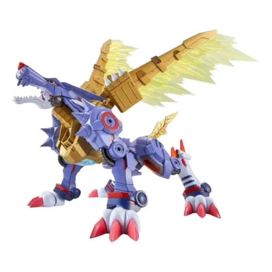 Boneco Metalgarurumon Digimon Bandai Figure-rise Kit