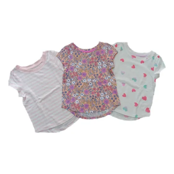 Franelas Para Bebe Niña (tri-pack) 18 Meses Cat& Jack