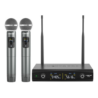 Sistema De Micrófono Inalámbrico Dual Uhf Phenyx Pro Ptu-52 Sistema De Micrófono Inalámbrico Dual Uhf Phenyx Pro Ptu-52