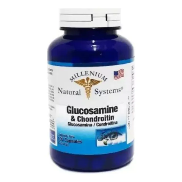 Glucosamina & Chondroitina X 100 Softgels Millenium Natural Systems