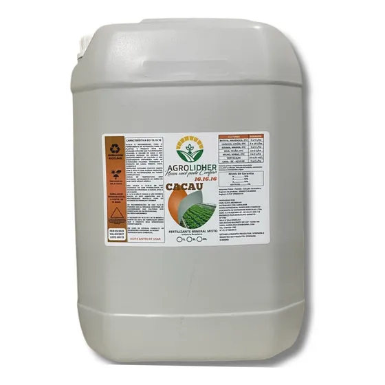Adubo Fertilizante  Liquido Npk 16.16.16 - 25litro / Cacau