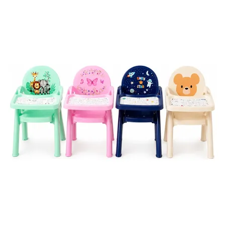 Cadeirinha Infantil P Alimentação Plasútil Poltrona Infantil Astronauta Azul