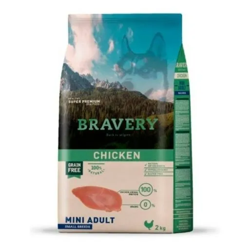 Bravery Mini Adulto (raza Pequeña) Pollo 2kg
