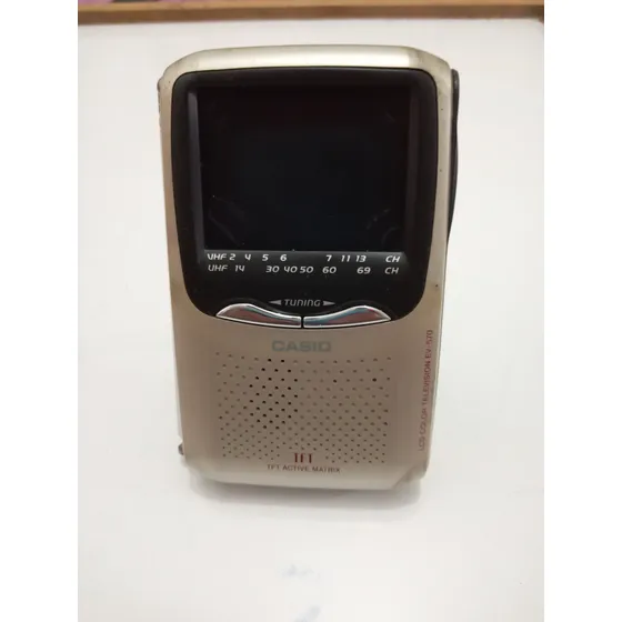 Mini Tv  Portátil 2,3  Color Lcd Casio Estereo