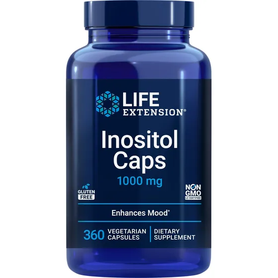 Suplemento Life Extension, Cápsulas De Inositol, 1000 Mg De 