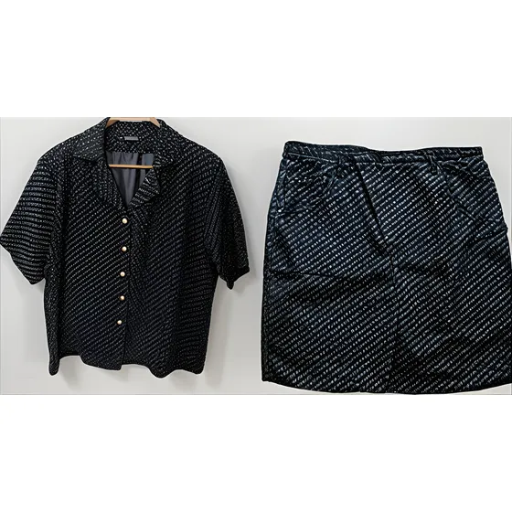 Conjunto/traje 2 Piezas (blusa+falda). Tallas Grandes. T 56