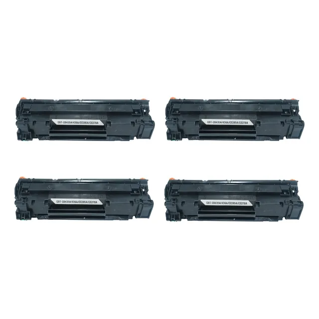 Kit 4 Toner 85a 36a 35a P1005 1102w Compatible Tinta Negro