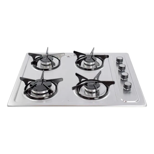 Estufa Empotrar Acero Inoxidable 61 X 51 Cm  Gas Natural 