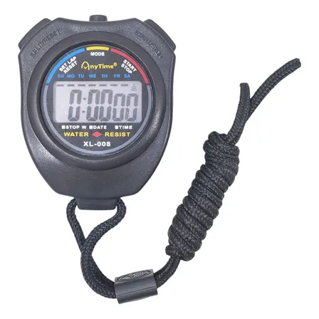 Cronómetro Digital Profesional Electrónico Xl-008 60107 Negro