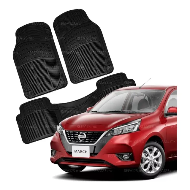 Tapete Nissan March 2021 2022 2023 Reforzado 3 Pz T3p A