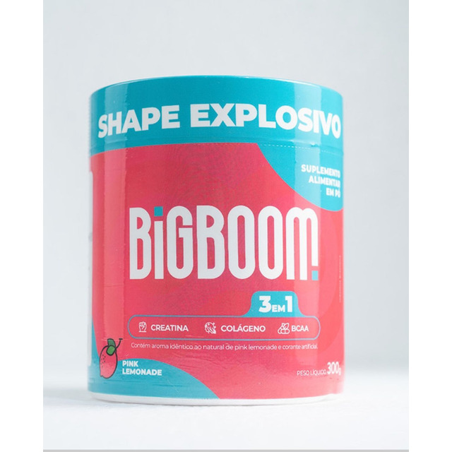 Creatina Monohidratada Big Boom 3 Em 1 Com Colágeno E Bcaa Sabor Pink Lemonade Loja Bigboo... Creatina Monohidratada Big Boom 3 Em 1 Com Colágeno E Bcaa Sabor Pink Lemonade Loja Bigboo...