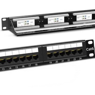Patch Panel 24p Rj45 Cat.6 1u C/guia Tras.19 Certif. Scanner Patch Panel 24p Rj45 Cat.6 1u C/guia Tras.19 Certif. Scanner