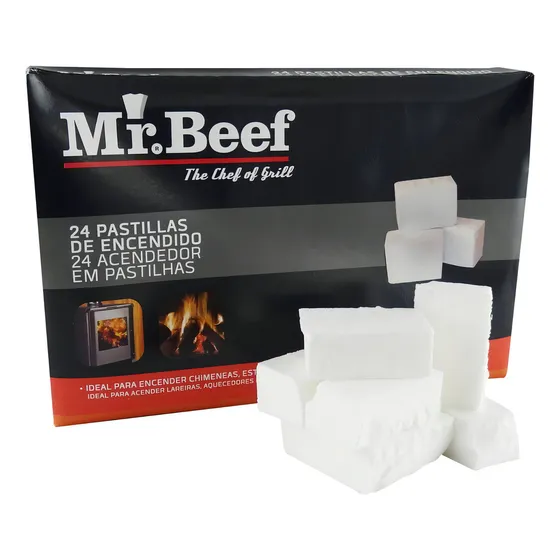 Pack 3 Cajas De Encendedor De Fuego Tipo Cubos 24 Unidades