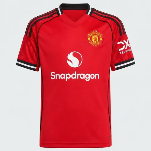 Camisa adidas Manchester United Home 2026 Juvenil 10 Cunha