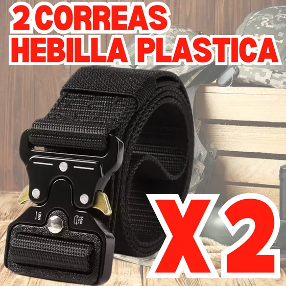 Correa Cinturón Tactico Militar Liberación Rápida Unisex