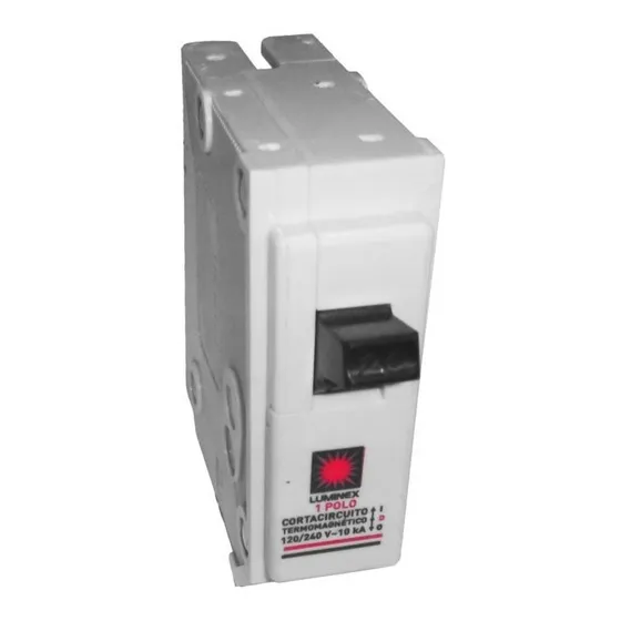 Breaker Luminex 15 Amp Monopolar