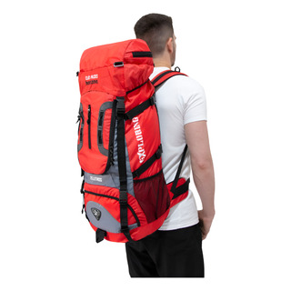 Mochila Trilha Camping 75l Litros ImpermeĂĄvel + Capa Chuva Mochila Trilha Camping 75l Litros ImpermeĂĄvel + Capa Chuva