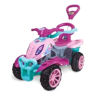 Carrinho De Passeio Infantil Quadriciclo Lady Star Maral Cor Rosa Carrinho De Passeio Infantil Quadriciclo Lady Star Maral Cor Rosa