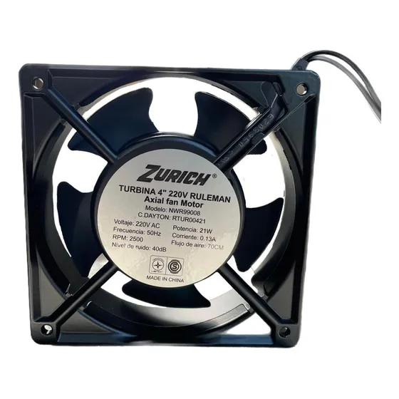 Turbina Cooler Fan Extractor 220v 4  - Aqualive