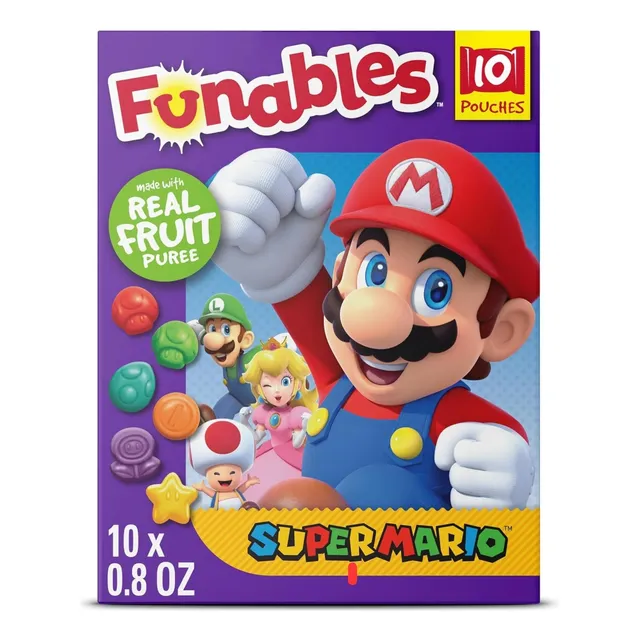 Supermario Gomitas Caja De 10 Und. 0,8 Onz
