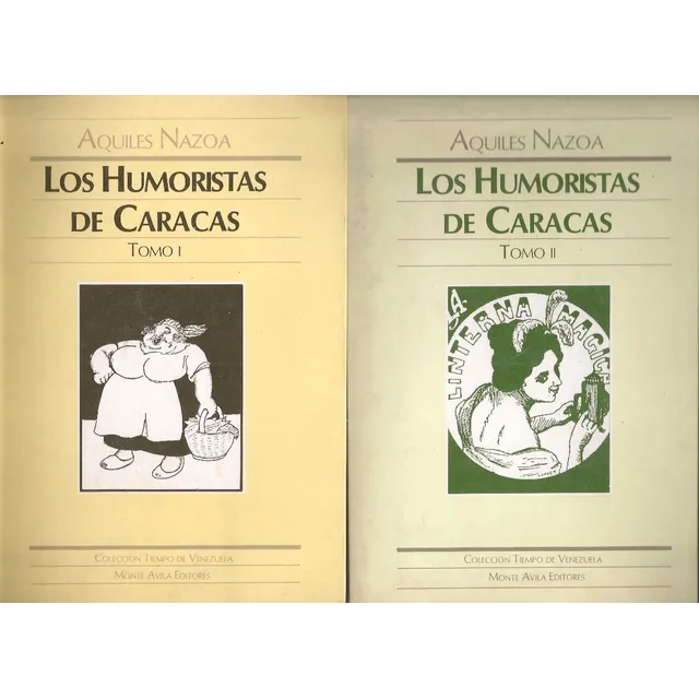 Los Humoristas De Caracas 2 Tomos (nuevos) / Aquiles Nazoa