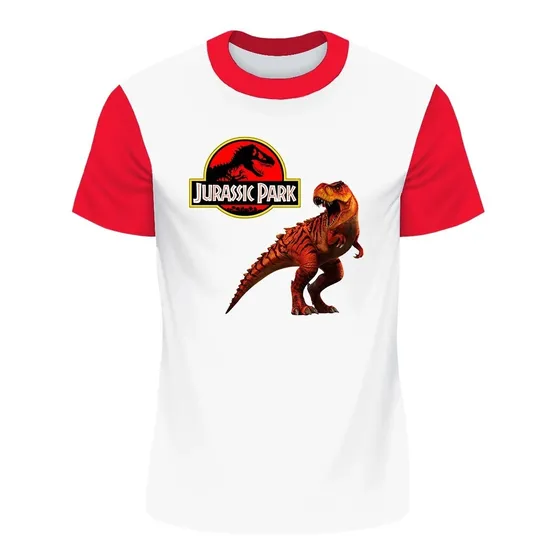 Franela  Niños Niñas Jurassic World Dinosaurio 