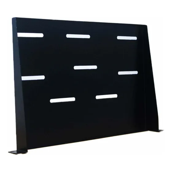 Bandeja De Rack Clásica Metalnet 1u 19x12 Color Negro