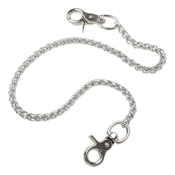 Cadena Para Billetera Y Pantalón Doble Mosquetón