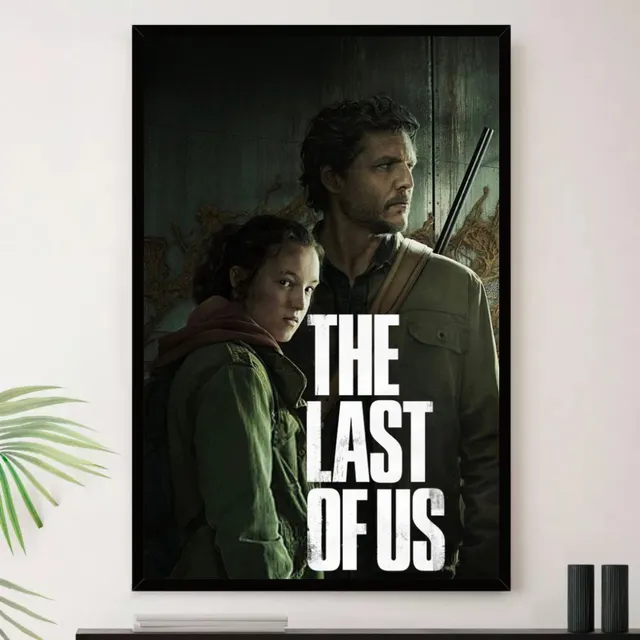Quadro The Last Of Us Serie Jogo Capa Decorativo A4 23x33cm