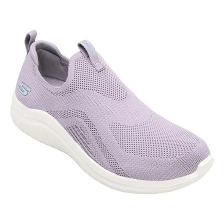 Tênis Skechers De Treino Ultra Flex 2.0 Feminino Lilas Lilas Lisa 38 Br