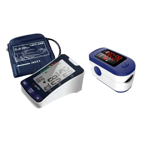 Tensiometro Digital De Brazo Gama Bp-1307 + Oximetro De Dedo