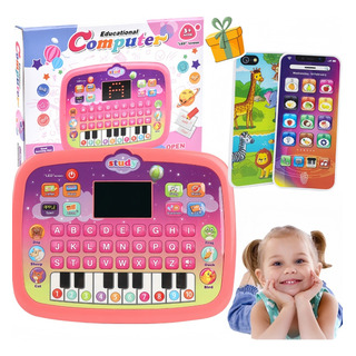 Computadora Juguete Para Niño Laptop 2 Piezas Computadora Juguete Para Niño Laptop 2 Piezas