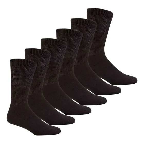  Calcetines Para Pie Diabetico 100% Algodon 6 Pares