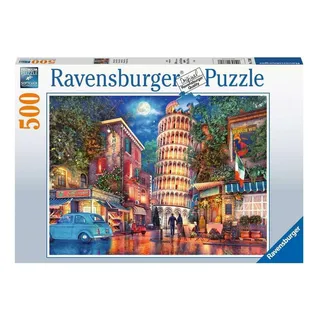 Rompecabezas De 500 Piezas Ravensburger Evening In Pisa Rompecabezas De 500 Piezas Ravensburger Evening In Pisa